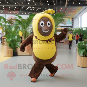 Brown Baa mascotte kostuum...