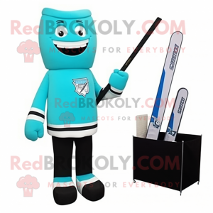 Cyan Ice Hockey Stick...