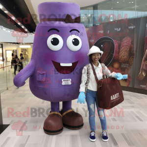 Purple Chocolates mascotte...