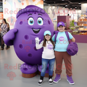 Purple Chocolates mascotte...