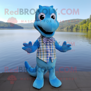 Sky Blue Loch Ness Monster...