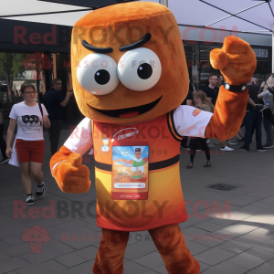 Rust Burgers maskot kostume...