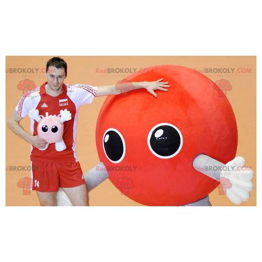Alien rød ballong maskot - Redbrokoly.com