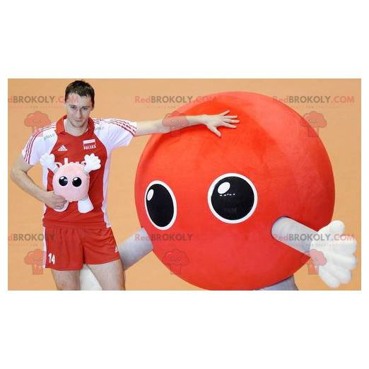 Mascota alienígena globo rojo - Redbrokoly.com