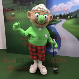  golftas mascotte kostuum...