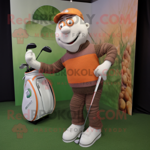  Golf Bag maskot kostyme...