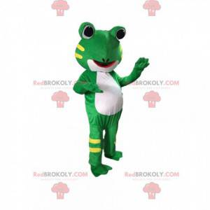 Mascotte de grenouille, costume de crapaud, grenouille géante -