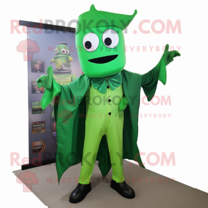 Green Ray maskot kostym...