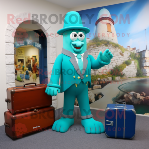 Turkis Irish Castle maskot...