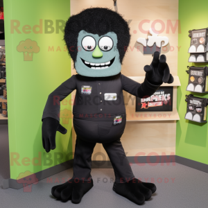 Black Frankenstein mascotte...