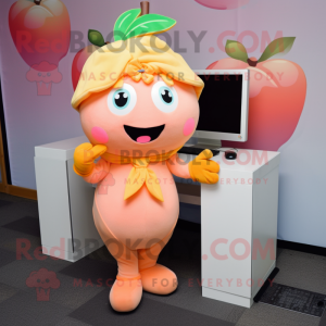 Peach Computer maskot...