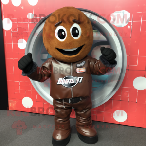 Rust Donut mascotte kostuum...