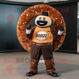 Rust Donut maskot kostume...
