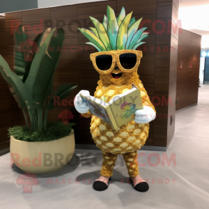 Tan Pineapple mascotte...