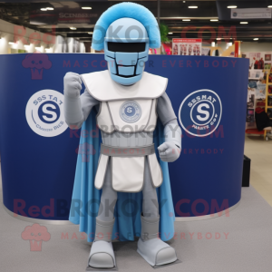 Sky Blue Spartan Soldier...