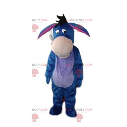 Eeyore mascot, donkey and faithful friend of Winnie the Pooh -