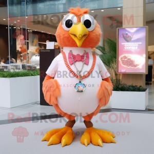 Peach Hawk mascotte kostuum...