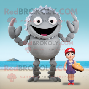 Grey Crab Cakes maskot...