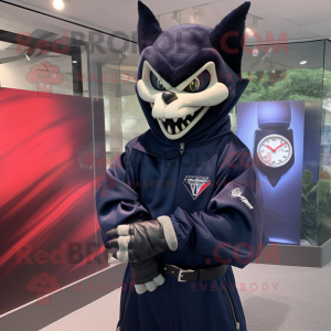 Navy Vampire maskot...