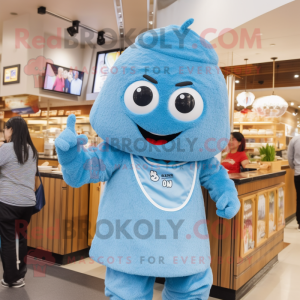 Sky Blue Ramen maskot...