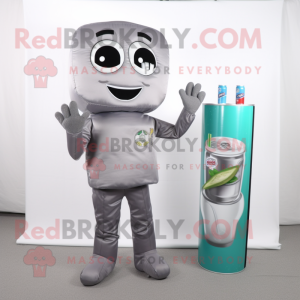 Gray Soda Can mascotte...