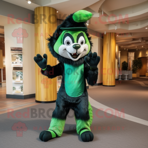 Green Skunk mascotte...