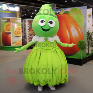 Lime Green Apricot mascotte...