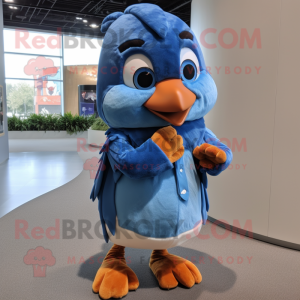 Rust Blue Jay maskot drakt...