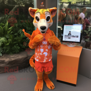 Orangefarbener...