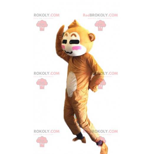 Monkey maskot, marmoset kostym, djungel kostym - Redbrokoly.com