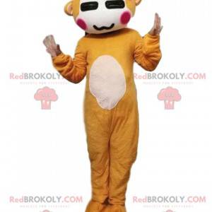 Monkey mascot, marmoset costume, jungle costume - Redbrokoly.com