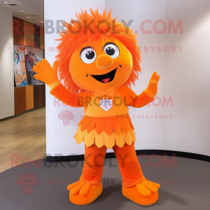 Costume de mascotte Orange...