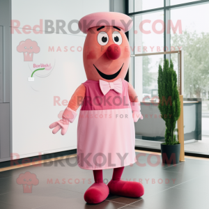 Pink Currywurst mascotte...