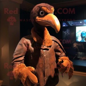 Brown Dodo Bird mascotte...