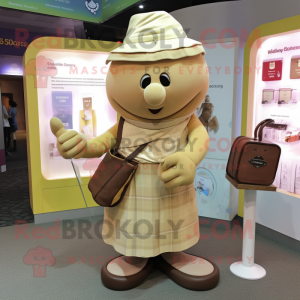 Tan doedelzak mascotte...