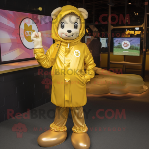 Guld hestesko maskot...