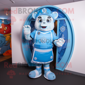 Sky Blue Celtic Shield...