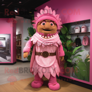 Rosa Chief maskot kostym...