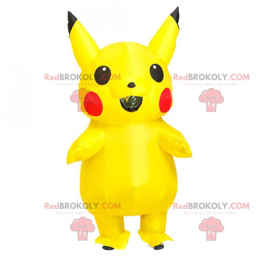 Mascotte De Pikachu Le Celebre Pokemon Jaune De Taille L 175 180 Cm
