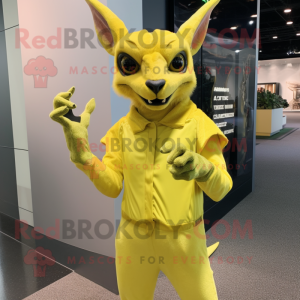 Sitrongul Chupacabra maskot...