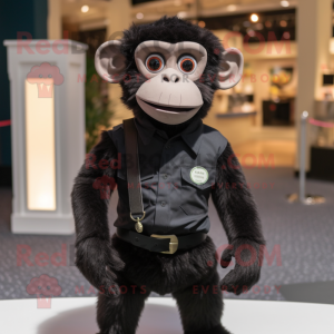 Black Monkey mascotte...