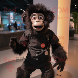 Black Monkey mascotte...