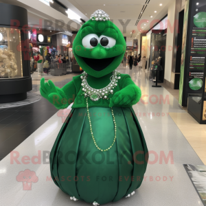 Forest Green Armband maskot...