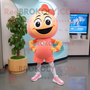 Peach Cod maskot kostume...