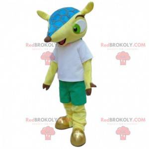 Mascot of Fuleco, famous armadillo, football world cup 2014 -