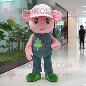 Pink Four Leaf Clover...