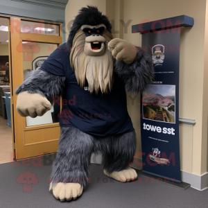 Navy Sasquatch mascotte...