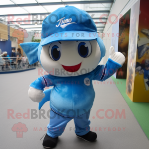 Sky Blue Cod mascotte...