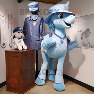 Sky Blue Mare maskot...