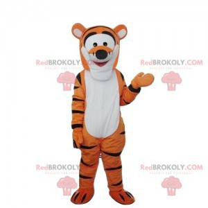 Mascotte de Tigrou, célèbre tigre orange ami de Winnie l'ourson